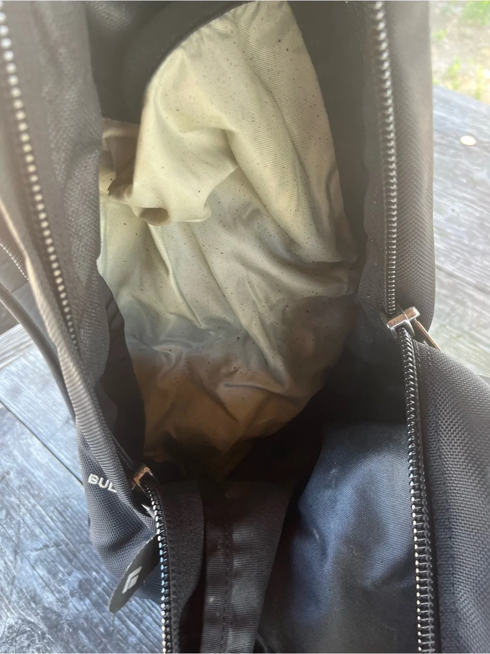 Black Diamond Bullet  Black Daypack, good  cond